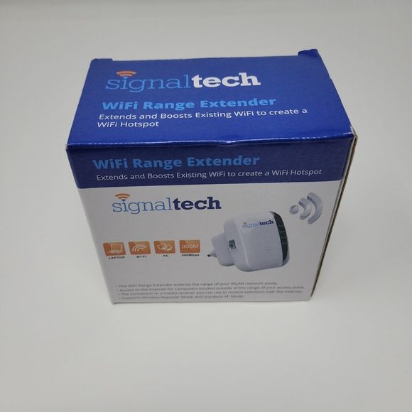 Signaltech Wifi Range Extender Internet Signal Booster Wifi Hotspot NEW - Picture 7 of 7